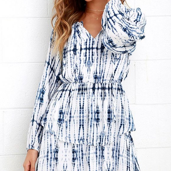Lulus Dresses & Skirts - Lulu's Oral Tradition Tie-Dye Dress